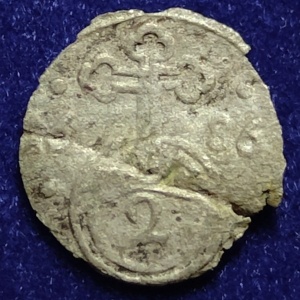Реверс монеты Саксен-Гота-Альтенбург, 2 пфеннига, 1686