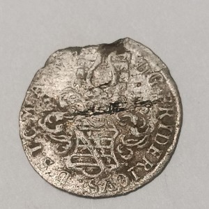 Аверс монеты Саксен-Гота-Альтенбург, 2 пфеннига, 1702-1705