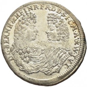 Аверс монеты Саксен-Гота-Альтенбург, 1/24 талера, 1692, Дань уважения Готы регентам