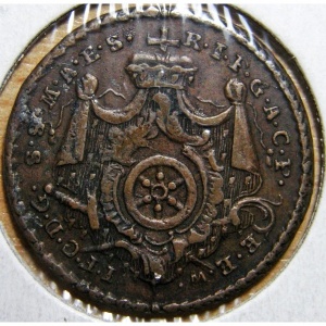 Аверс монеты Майнцское курфюршество, 3 пфеннига, 1759-1761