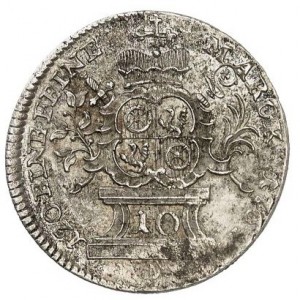 Реверс монеты Майнцское курфюршество, 10 крейцеров, 1764