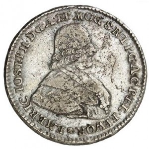 Аверс монеты Майнцское курфюршество, 20 крейцеров, 1768-1772