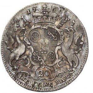 Реверс монеты Майнцское курфюршество, ½ талера, 1768-1769