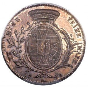 Реверс монеты Майнцское курфюршество, ½ талера, 1795