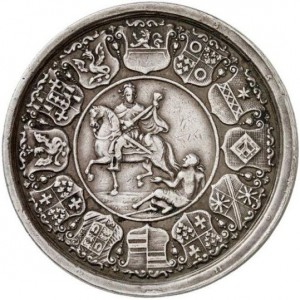 Реверс монеты Майнцское курфюршество, 1 талер, 1763