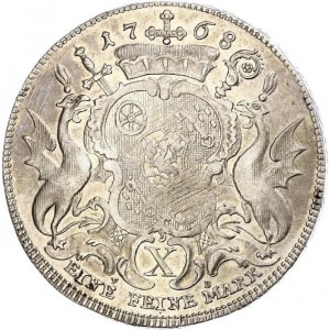 Реверс монеты Майнцское курфюршество, 1 талер, 1768