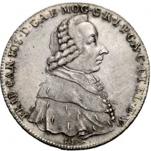 Аверс монеты Майнцское курфюршество, 1 талер, 1794
