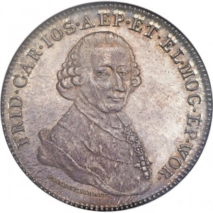 Аверс монеты Майнцское курфюршество, 1 талер, 1794