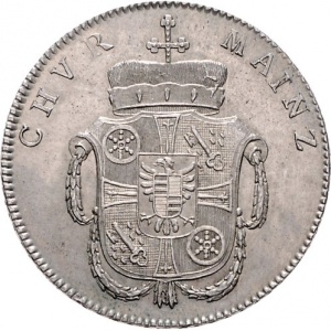 Аверс монеты Майнцское курфюршество, 1 талер, 1794