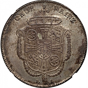 Аверс монеты Майнцское курфюршество, 1 талер, 1794