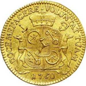 Реверс монеты Майнцское курфюршество, 1 дукат, 1759-1760