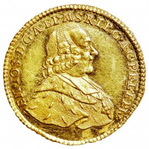 Аверс монеты Майнцское курфюршество, 1 дукат, 1769