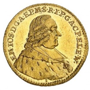 Аверс монеты Майнцское курфюршество, 1 дукат, 1772