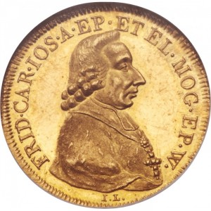 Аверс монеты Майнцское курфюршество, 1 дукат, 1795