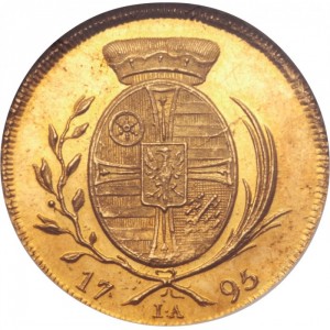 Реверс монеты Майнцское курфюршество, 1 дукат, 1795