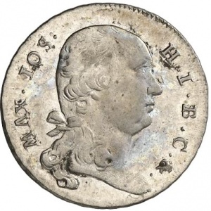 Аверс монеты Курфюршество Бавария, 6 крейцеров, 1801-1804