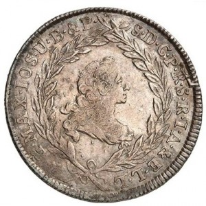 Аверс монеты Курфюршество Бавария, 10 крейцеров, 1754-1758