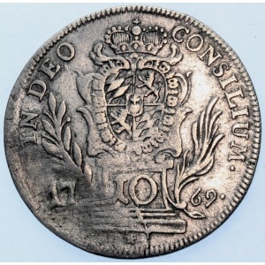 Реверс монеты Курфюршество Бавария, 10 крейцеров, 1763-1777