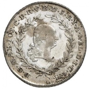 Аверс монеты Курфюршество Бавария, 10 крейцеров, 1800-1801
