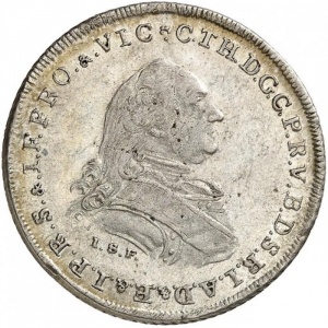 Аверс монеты Курфюршество Бавария, 20 крейцеров, 1790