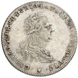 Аверс монеты Курфюршество Бавария, 20 крейцеров, 1792
