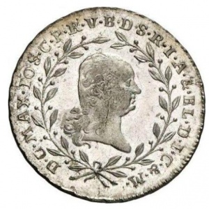 Аверс монеты Курфюршество Бавария, 20 крейцеров, 1799-1803