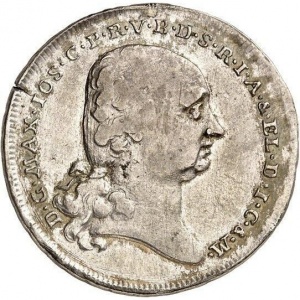Аверс монеты Курфюршество Бавария, ½ талера, 1799-1803