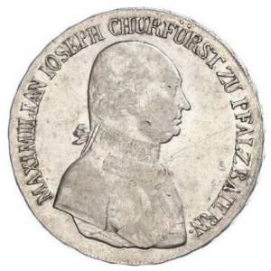 Аверс монеты Курфюршество Бавария, ½ талера, 1803-1805