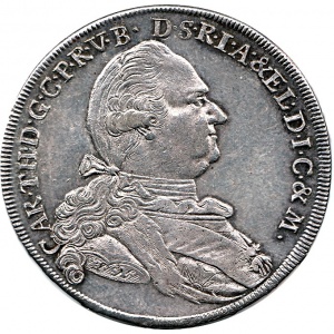 Аверс монеты Курфюршество Бавария, 1 талер, 1778-1782