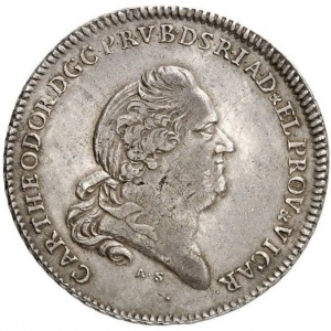 Аверс монеты Курфюршество Бавария, 1 талер, 1790