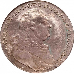 Аверс монеты Курфюршество Бавария, 1 талер, 1791-1799