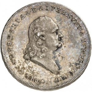Аверс монеты Курфюршество Бавария, 1 талер, 1792
