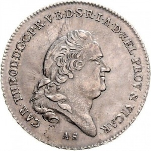 Аверс монеты Курфюршество Бавария, 1 талер, 1792