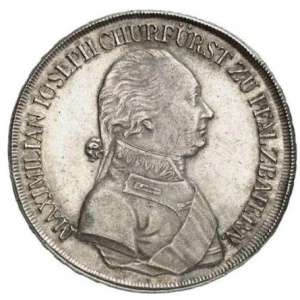 Аверс монеты Курфюршество Бавария, 1 талер, 1804-1805