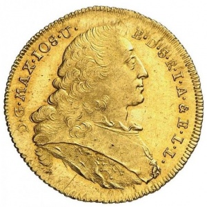 Аверс монеты Курфюршество Бавария, 1 дукат, 1755-1775