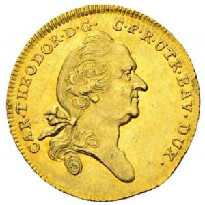 Аверс монеты Курфюршество Бавария, 1 дукат, 1778-1793