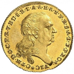 Аверс монеты Курфюршество Бавария, 1 дукат, 1790-1792