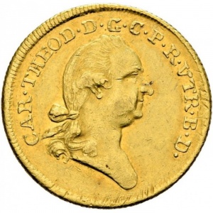 Аверс монеты Курфюршество Бавария, 2 дуката, 1787