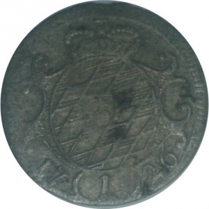Реверс монеты Курфюршество Бавария, 1 крейцер, 1726-1737