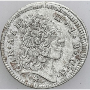 Аверс монеты Курфюршество Бавария, 3 крейцера, 1726-1733