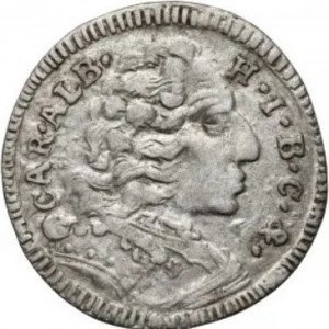 Аверс монеты Курфюршество Бавария, 3 крейцера, 1733-1737