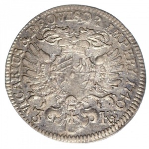 Аверс монеты Курфюршество Бавария, 3 крейцера, 1740
