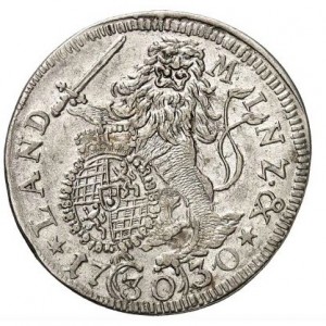 Реверс монеты Курфюршество Бавария, 30 крейцеров, 1726-1732