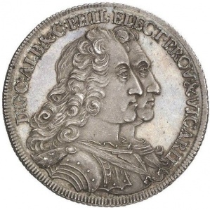 Аверс монеты Курфюршество Бавария, ½ талера, 1740