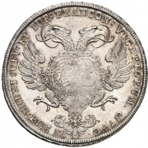 Реверс монеты Курфюршество Бавария, 1 талер, 1740