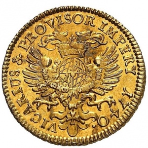 Реверс монеты Курфюршество Бавария, 1 гульден, 1740