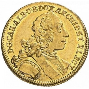 Аверс монеты Курфюршество Бавария, 1 дукат, 1740