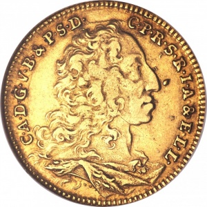 Аверс монеты Курфюршество Бавария, 1 каролин, 1732-1737