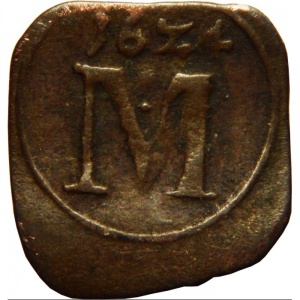 Реверс монеты Курфюршество Бавария, 1 пфенниг, 1623-1631