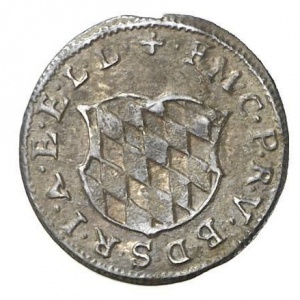 Аверс монеты Курфюршество Бавария, 1 крейцер, 1653-1656